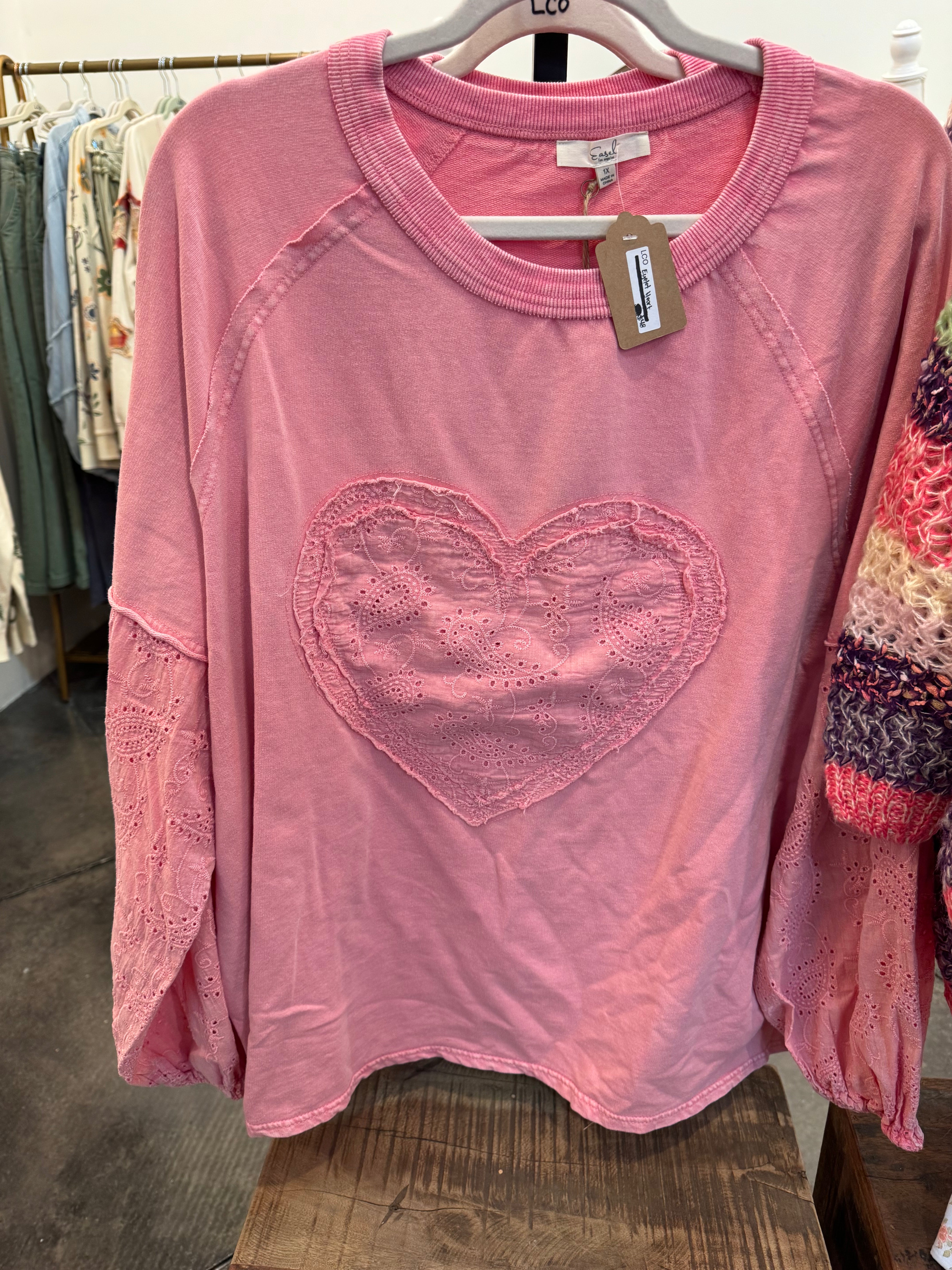 Pink Heart Shirt